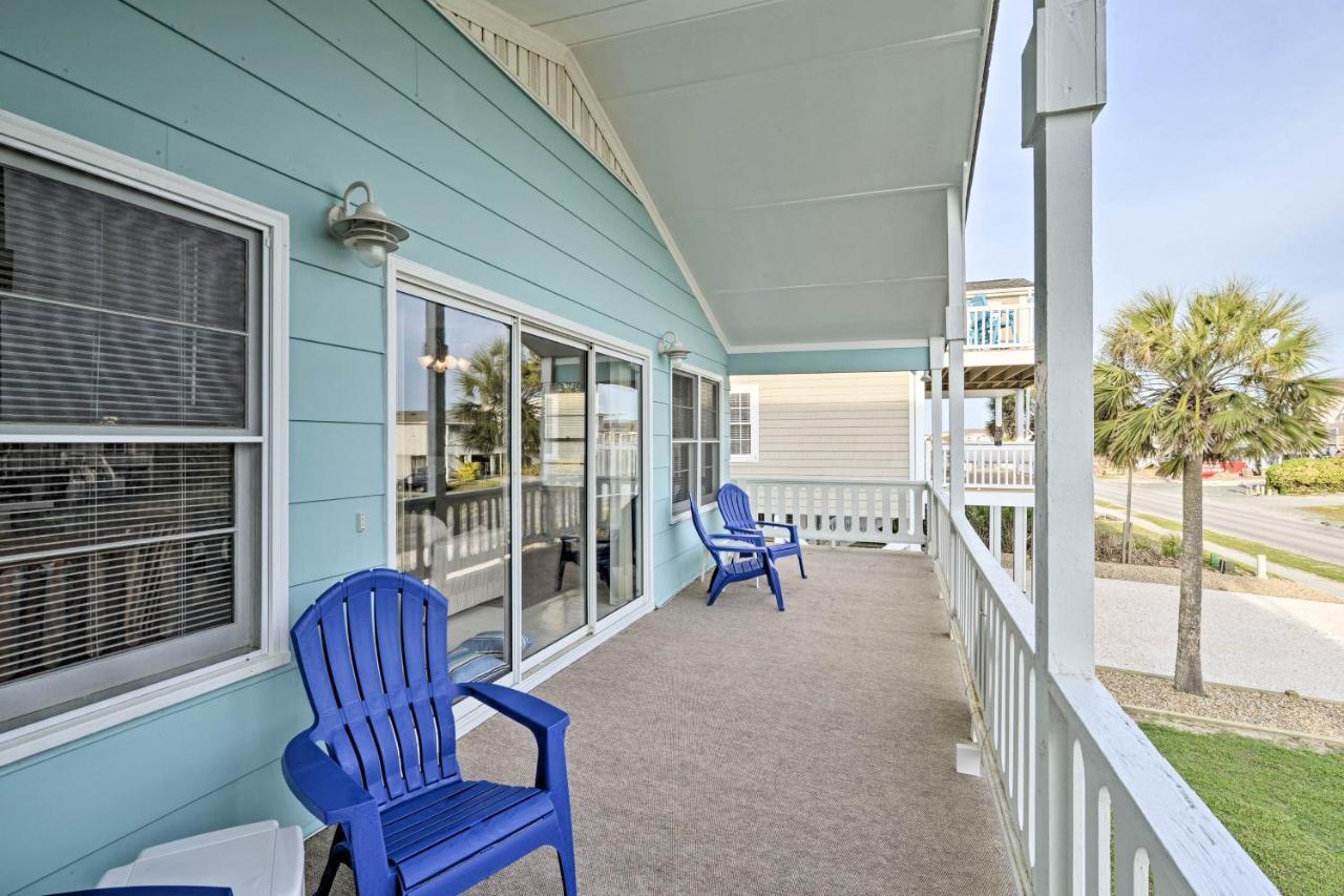 Pet-Friendly Second Row House Steps To Beach! Villa Holden Beach Exterior foto