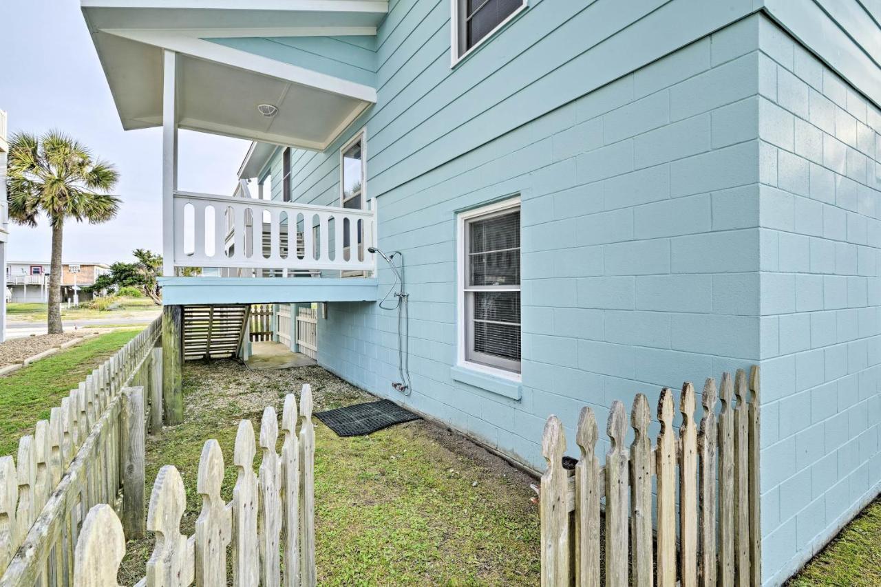 Pet-Friendly Second Row House Steps To Beach! Villa Holden Beach Exterior foto